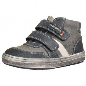 Zapatos de Niño - Botín Pablosky en piel de color gris