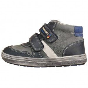 Zapatos de Niño - Botín Pablosky en piel de color gris