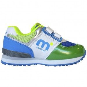 Zapatos de Niño - Deportivo Mistral Verde y Azul