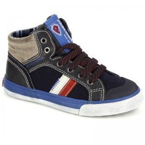 Zapato de Niño - Botín Pablosky Lona Microfibra Navy 937320