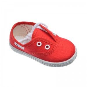 Javer Zapatilla de Lona Roja