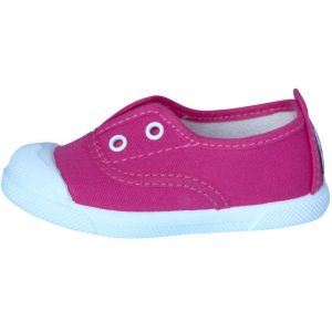 Zapatilla JAVER De Lona Fucsia Unisex Con Puntera Ref-150