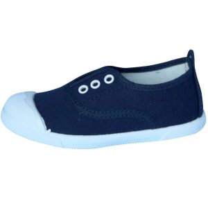 Zapatilla JAVER De Lona Marino Unisex Con Puntera Ref-150