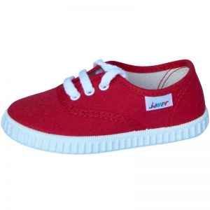 Zapatilla JAVER De Lona Unisex Inglesita Roja