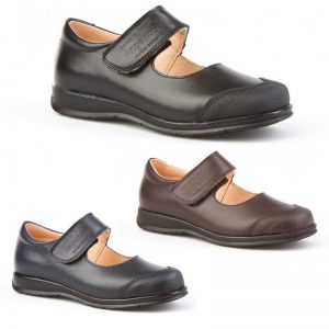 Angelitos Zapato Colegial Niña Ref 463 - Negro - Marino - Marrón