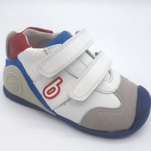 Comprar Biomecanics Deportivos Piel Niño Blanco 192145