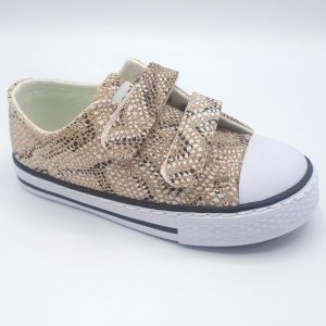 Comprar Conguitos Zapatillas Serpiente Platino Niña Velcro