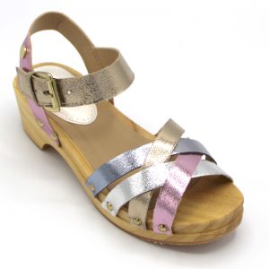 GIOSEPPO Sandalia Niña Metalizada 47807 Multicolor