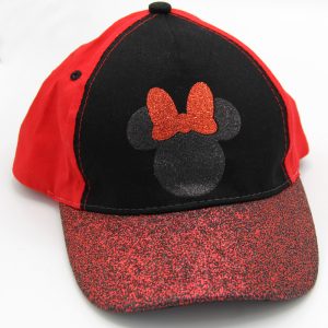 Comprar Gorra Minnie Mouse Glitter Rojo