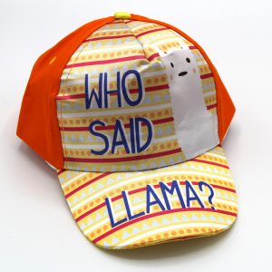 Comprar Gorra Who Said Llama Naranja