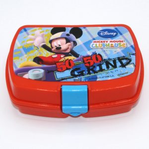 Comprar Sandwichera Portameriendas Mickey Mouse Skater Rojo